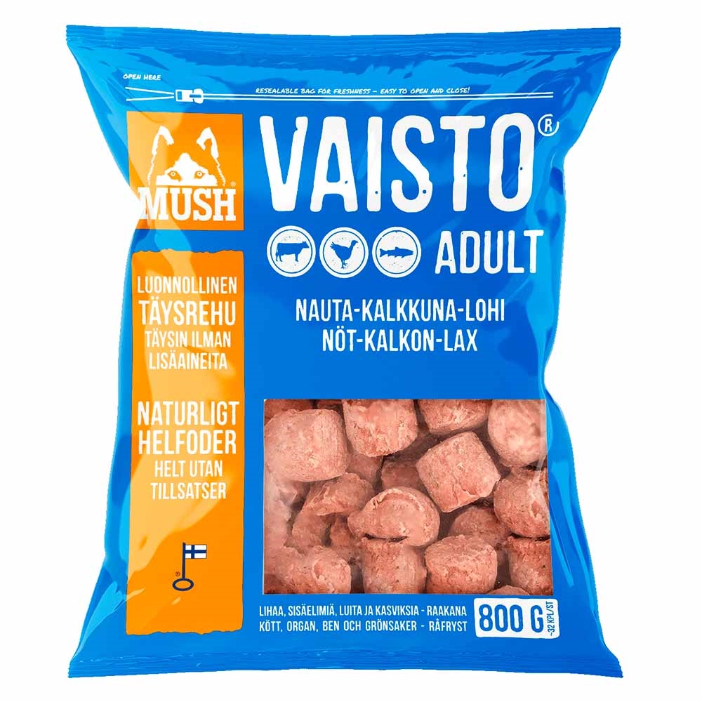 MUSH Barf Vaisto Blå 800g