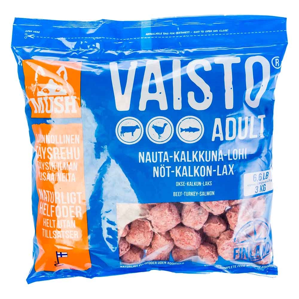 MUSH Barf Vaisto Blå 3 Kg