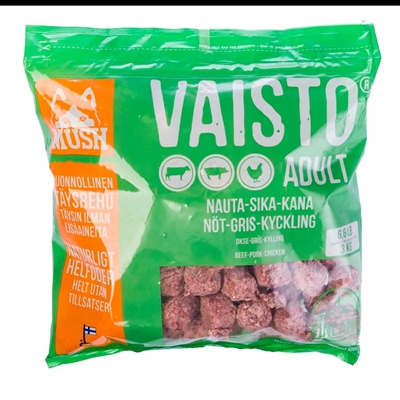MUSH Barf Vaisto Grøn 3 Kg