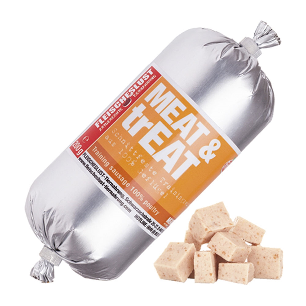 Meat & trEAT Pølse med Fjerkræ 1 Stk 200 gram