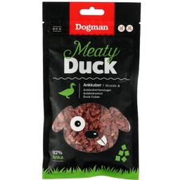 Dogman Meaty Duck Delikat Hunde Godbid Med Andekød 80gram