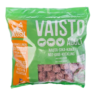 MUSH Barf Vaisto Grøn 3 Kg