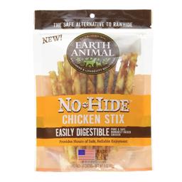 Earth Animal No-Hide Stix Dog and Cat Chicken 10 Pack