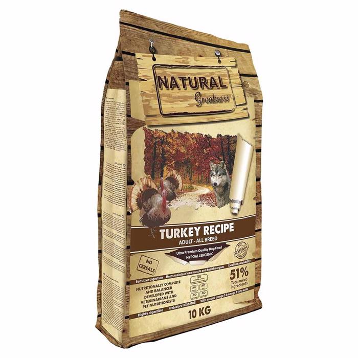 Natural Greatness Ultra Premium Kornfrit KALKUN 10kg