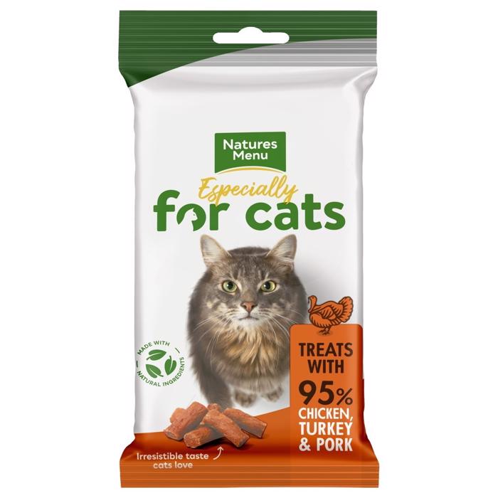 Natures Menu Especially For Cats Godbidder Med Kylling & Kalkun