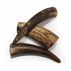 Ozami Oksehorn Naturlig Snack Til Hunden 1 kg.
