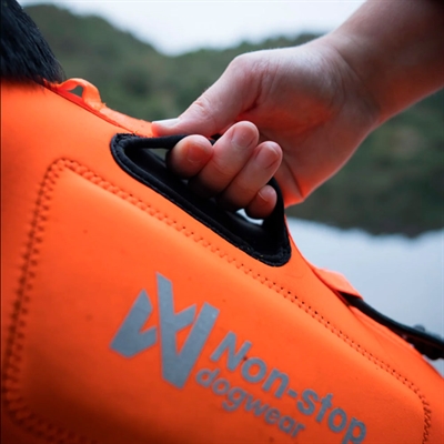 Jagtvest til hunden med håndtag