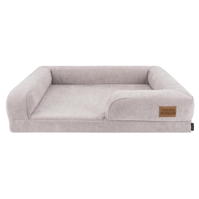 Nordic Paws Hundeseng Design Pax Fast Med Kant & Skummadras