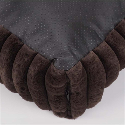 Hundeseng med vaskbart betræk