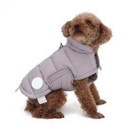 Nordic Paws Puf Hundejakke Design Albert Grå