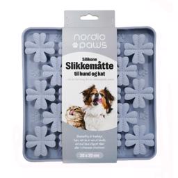 Nordic Paws Slikkemåtte Til Mad & Aktivering Grey Flower