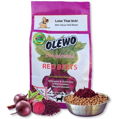 Olewo Rødbede Chips Naturligt Vitamintilskud Superfood 1kg