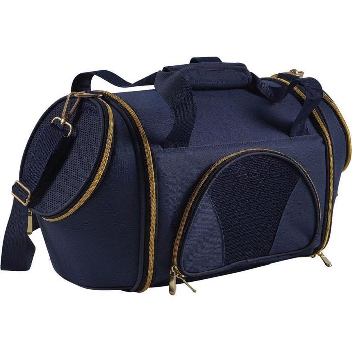 Ozami Transport Rejsetaske Til Hund & Kat RoyalBlue Max 7 Kg