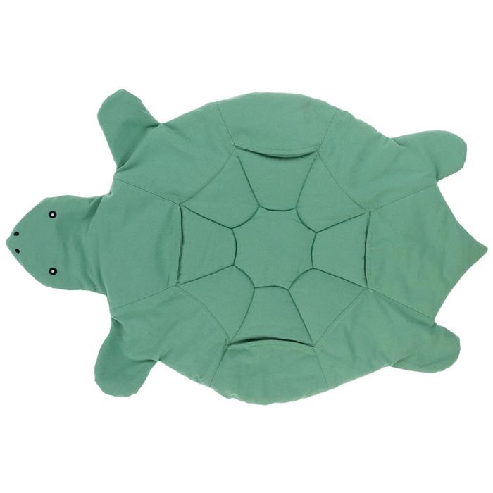 Paikka Playmat Aktivitetstæppe Designet Som En Grøn Skildpadde