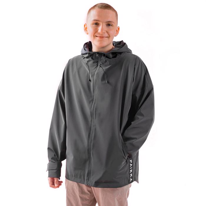 Paikka Recovery Visibility Refleks Regnfrakke Unisex Dark Grey