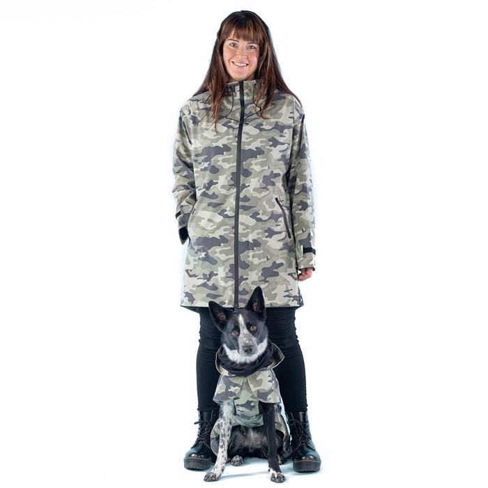 Paikka Recovery Visibility Refleks Regnfrakke Til Dame Camouflage