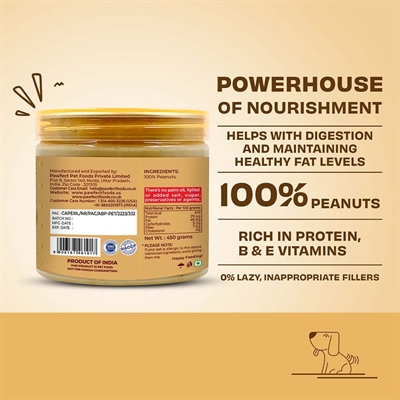 Hundesnacks med peanuts