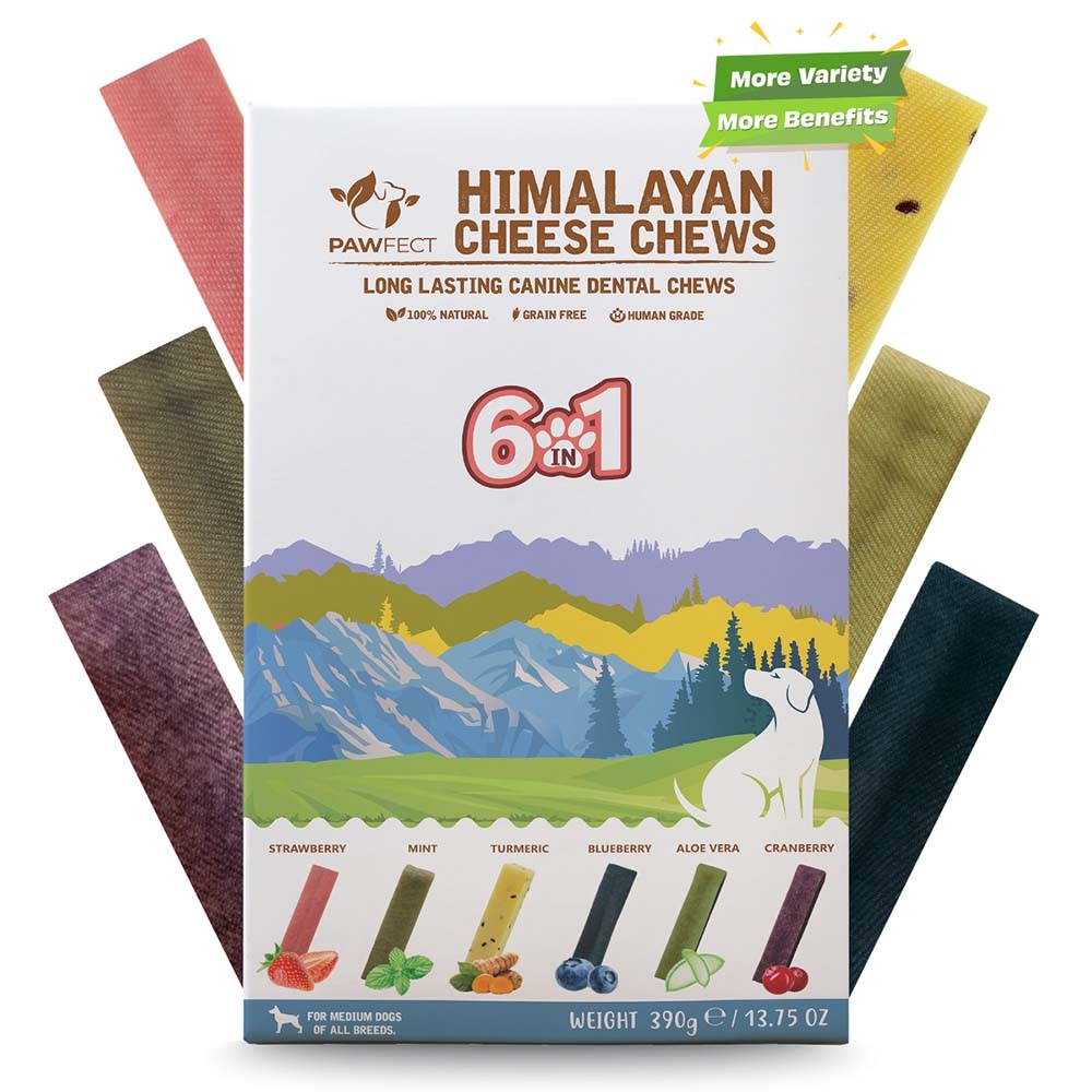 Pawfect Himalaya Yaki Oste Ben 6in1 Medium Multipakke