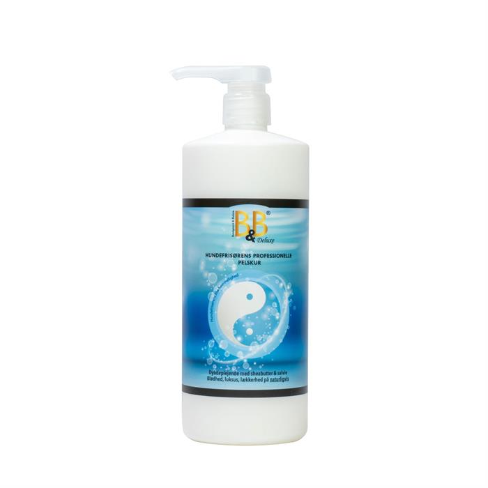 B&B Pelskur Deluxe Naturlig Kur Til Pelsen 1000ml med Pumpe
