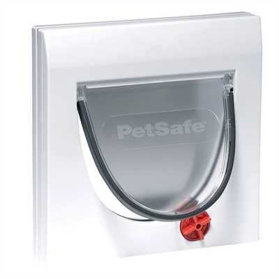 Petsafe SmartFlap Microchip Kattelem Hvid