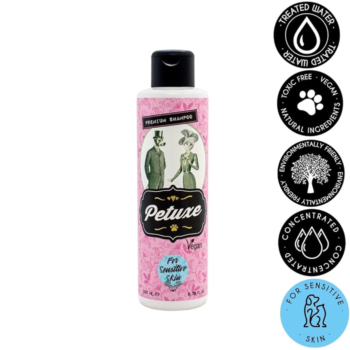 Petuxe Shampoo Til Sensitiv Hud 200ml.