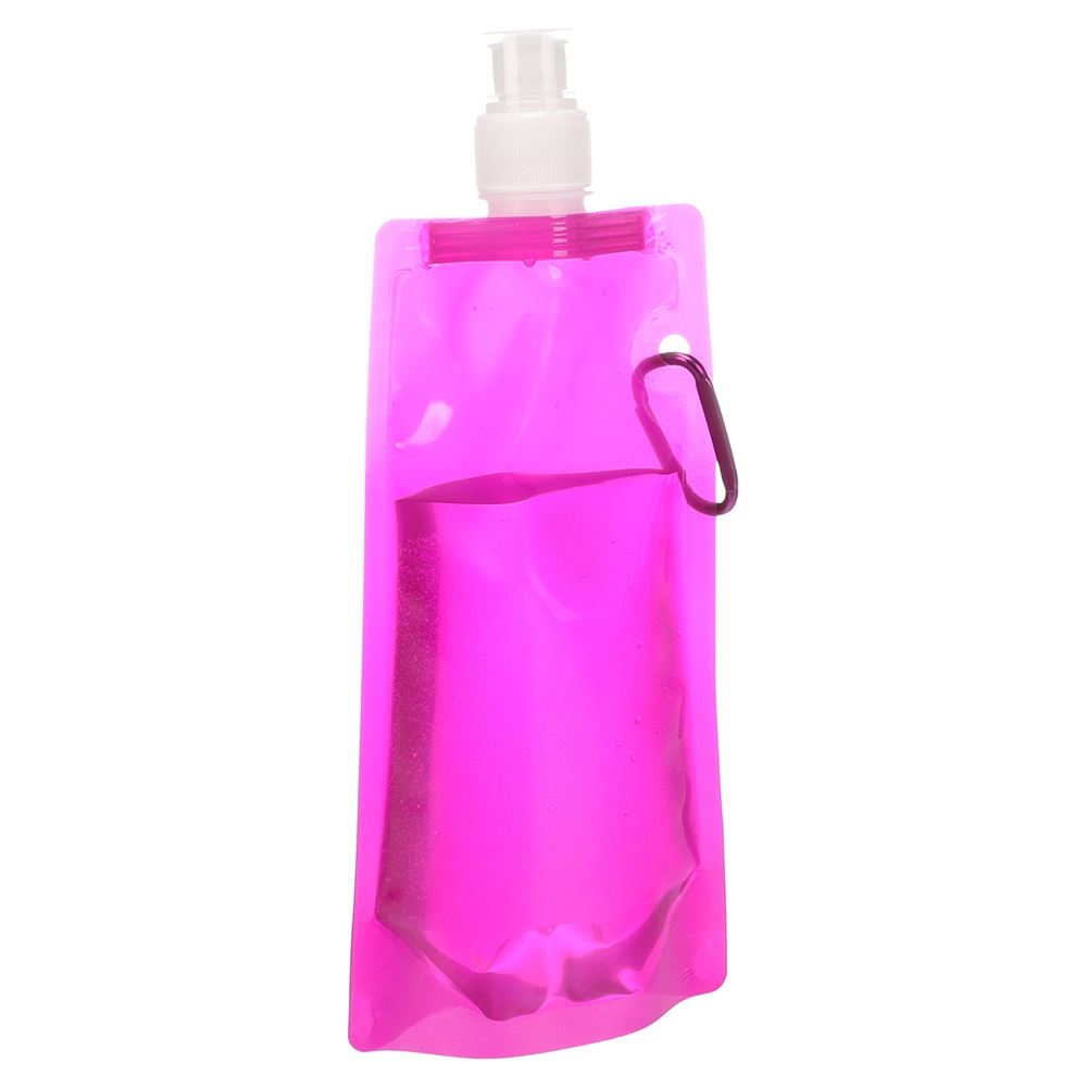 Flamingo Foldbar Vand Flaske 450ml PINK
