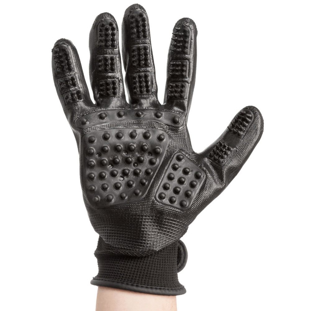 Pligt Gå en tur fiber Trixie Fur Care Gloves Smarte Pleje Handsker Til Pelsen