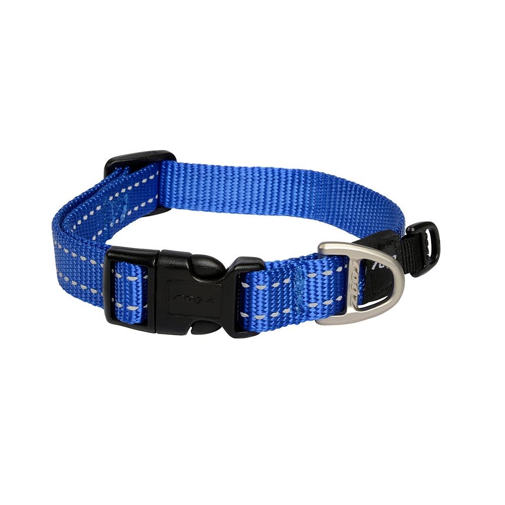 Rogz Utility Classic Hunde Halsbånd Mørkeblå