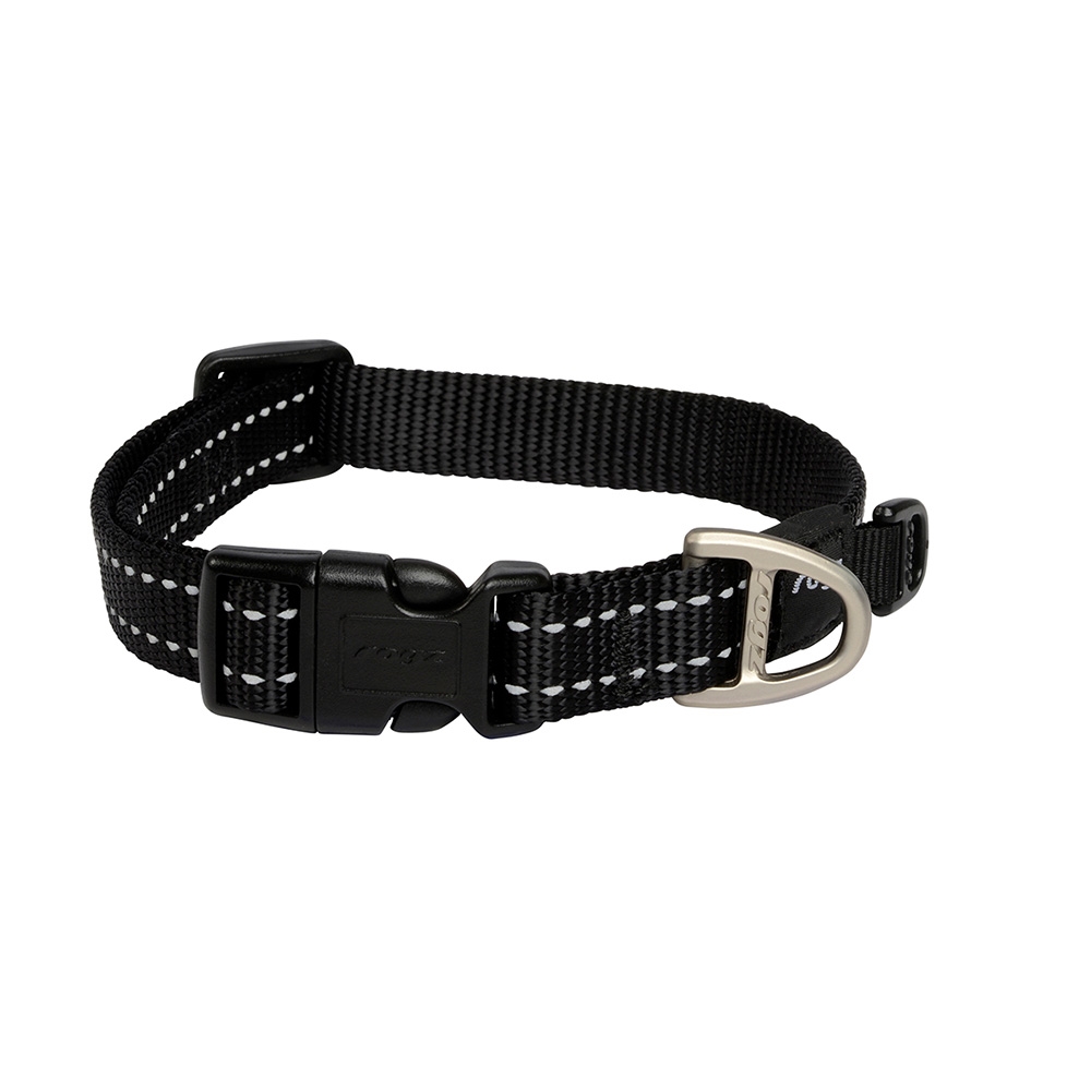 Rogz Utility Hundehalsbånd Sort