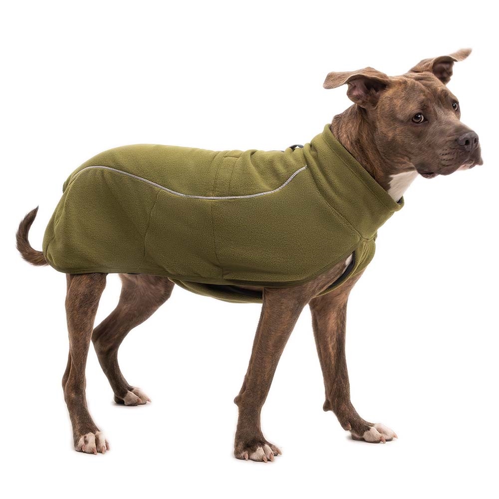 Ruffwear Climate Changer Vest Fleecetrøje Til Hunden Cedar Green