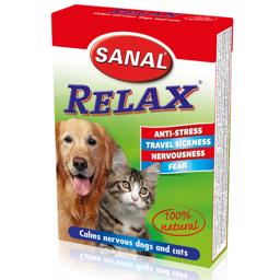 Anti Stress Tabletter SANAL Relax Beroliger urolige kæledyr 