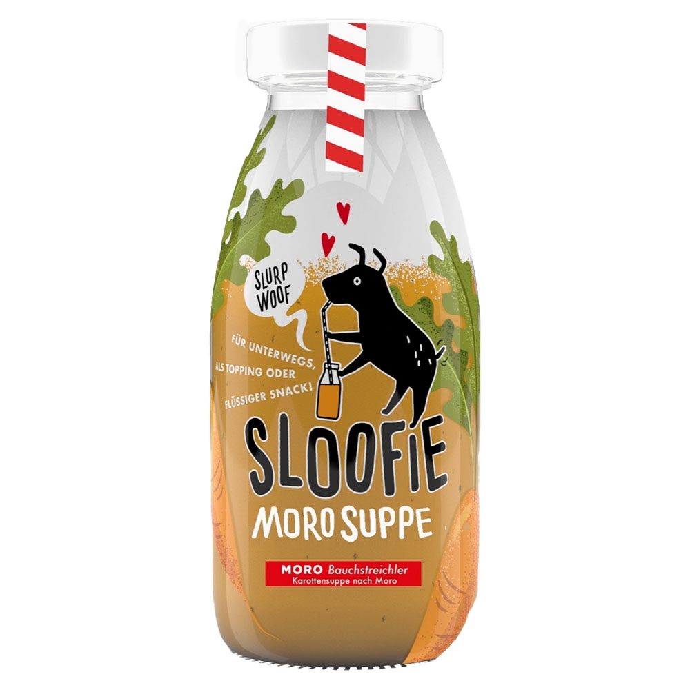 Sloofie Hunde Smoothie 100% Vegansk Morosuppe 250ml