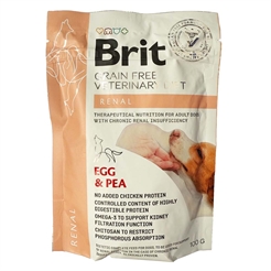 Brit Grain Free Veterinary Diet Renal Understøttelse af Nyrefunktionen SMAGSPRØVE 100g