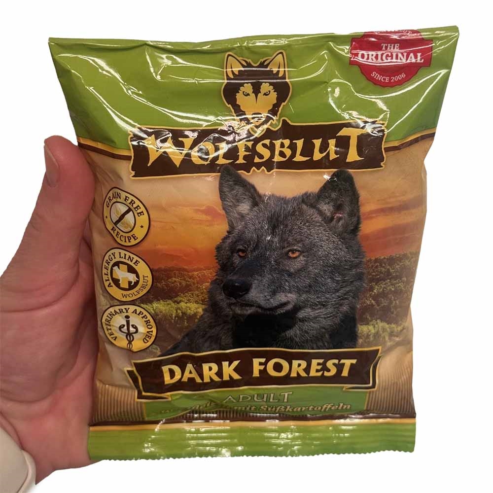 Wolfsblut Dark Forest Adult Medium SMAGSPRØVE 100g