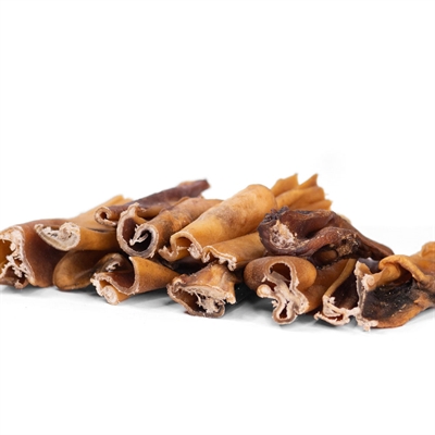 Snack It Pandebrask Oksehovedhud Naturlig Hunde Snack 500g