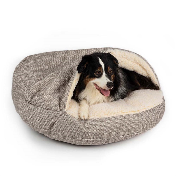 SnooZer Cozy Cave Hundehule Luxury Show Dog Design Merlin Linen