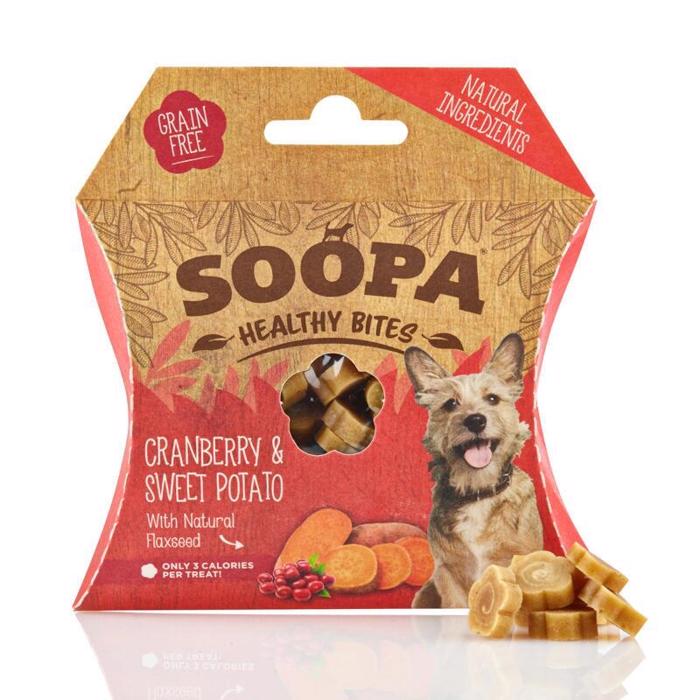 Soopa Vegansk Healthy Bites Cranberry & Sweet Potato 50g