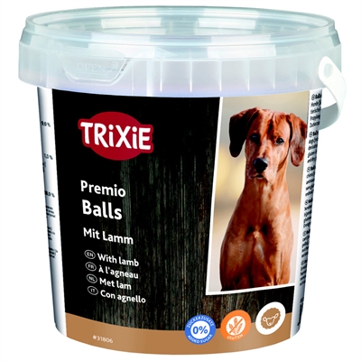 PREMIO Trainer Snack Kugler Med Lam Til Belønning og Forkælelse 500gr
