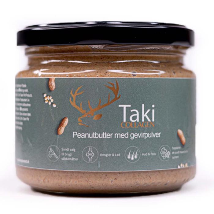 Taki Collagen Peanutbutter Til Hunde med Gevirpulver 300g