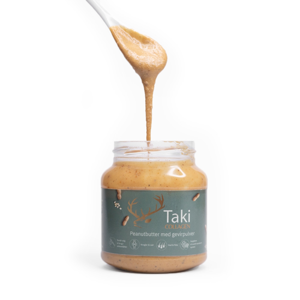 Taki Collagen Peanutbutter Til Hunde med Gevirpulver 300g