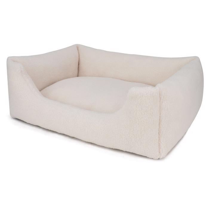 Hundeseng Design Teddy i Creme Medium 70x60 cm - SUPER TILBUD
