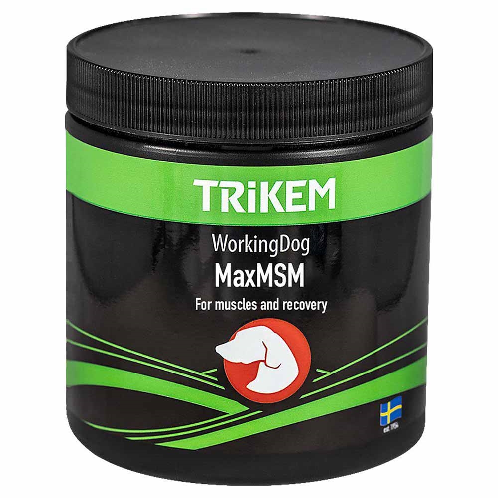 prøve se gårdsplads Trikem Max MSM til Hundens Muskler & Restitution 450g