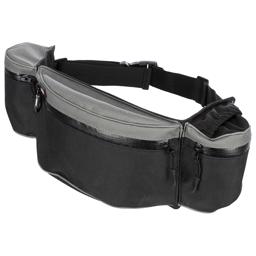 Trixie Baggy Belt Bæltetaske Til Godbidder og Diverse Sort/Grå