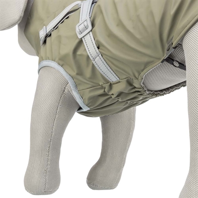 Regnjakke med indbygget sele