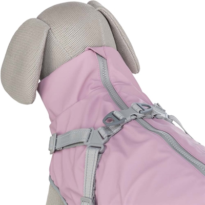 Regndækken med sele og reflekser