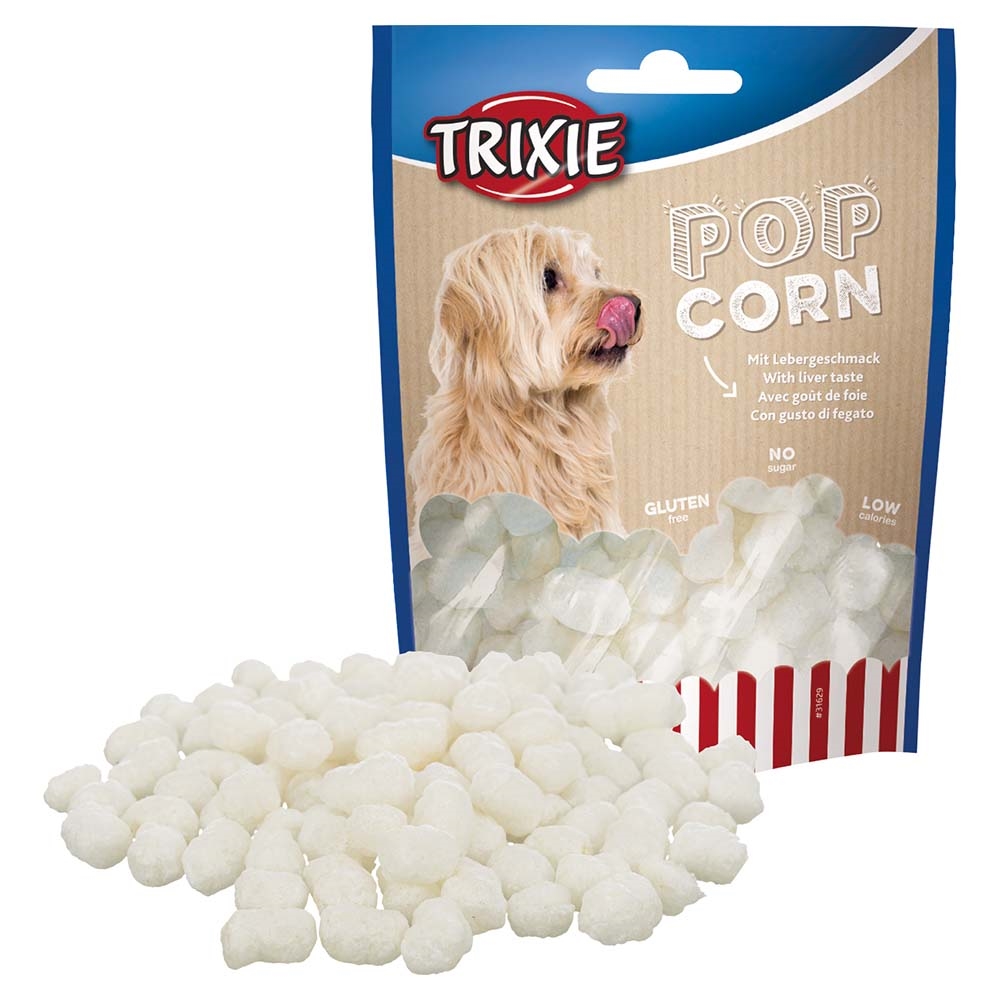 Hvad ensom Flygtig Trixie Popcorn Til Hunde Lavet af Ris 100g