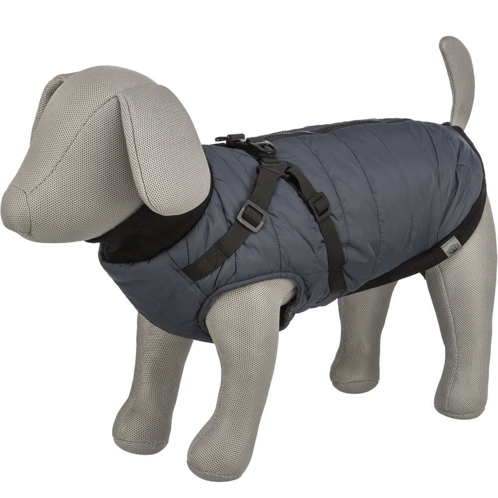 Trixie Pontis Hundejakke med Indbygget Sele i Særlig Blå 