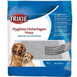 Trixie Nappy Underlag Til Hvalpe & Inkontinens Aktivt Kul 7stk 40x60