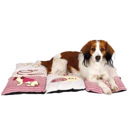 Trixie HundeTæppe Patchwork Rød Beige