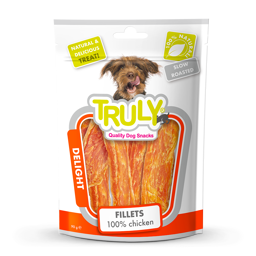 Truly Hunde Snack Kylling Bryst Filet 90 gram